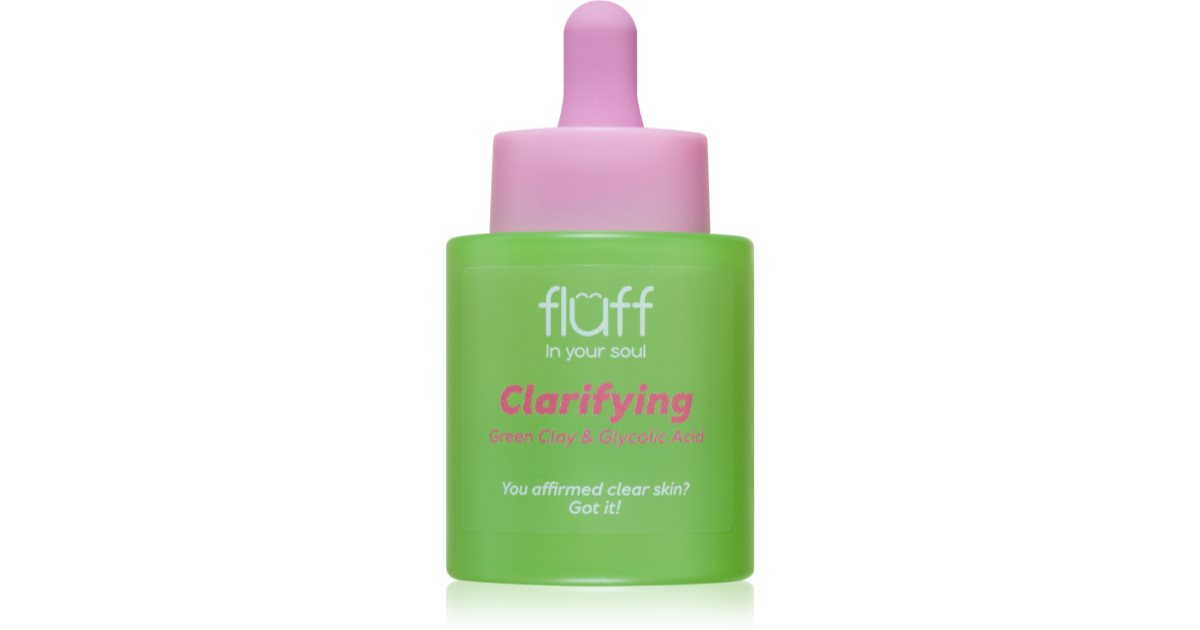 Fluff Ansigtsserum Med Anti-Stain Clay 30 Ml