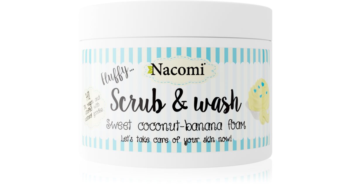 Nacomi Fluffig... Sweet Coconut-Banana Cleansing Foam 180 ml