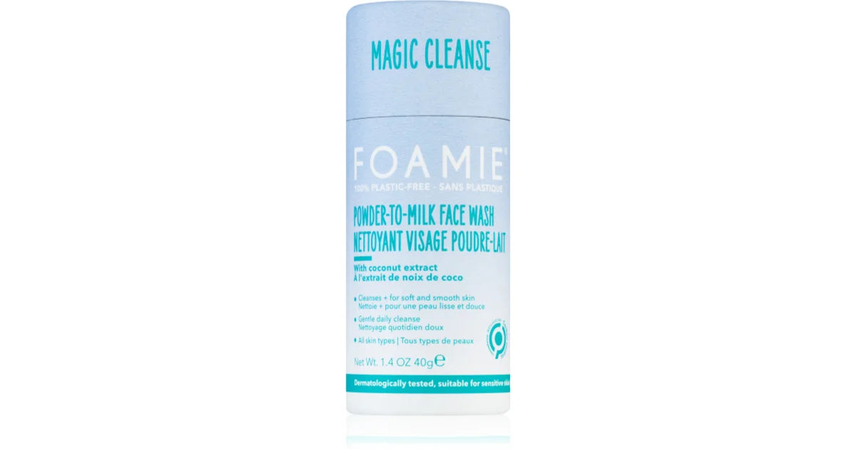 Foamie Magic Cleanser Gesichtsreiniger von Pulver bis Milch - 40,0 g