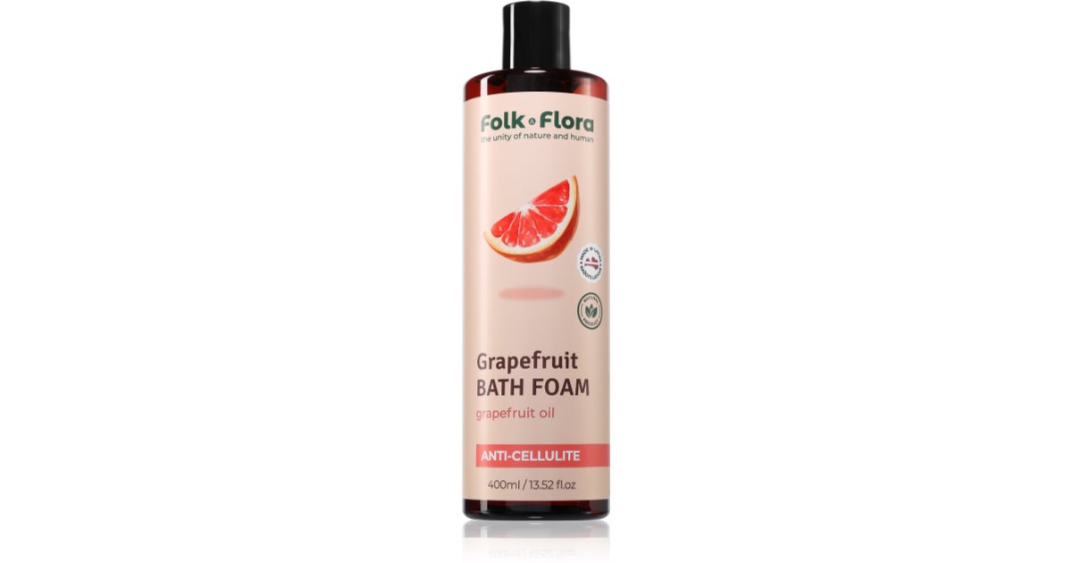 Folk & Flora Grapefrukt Badeskum 400 Ml