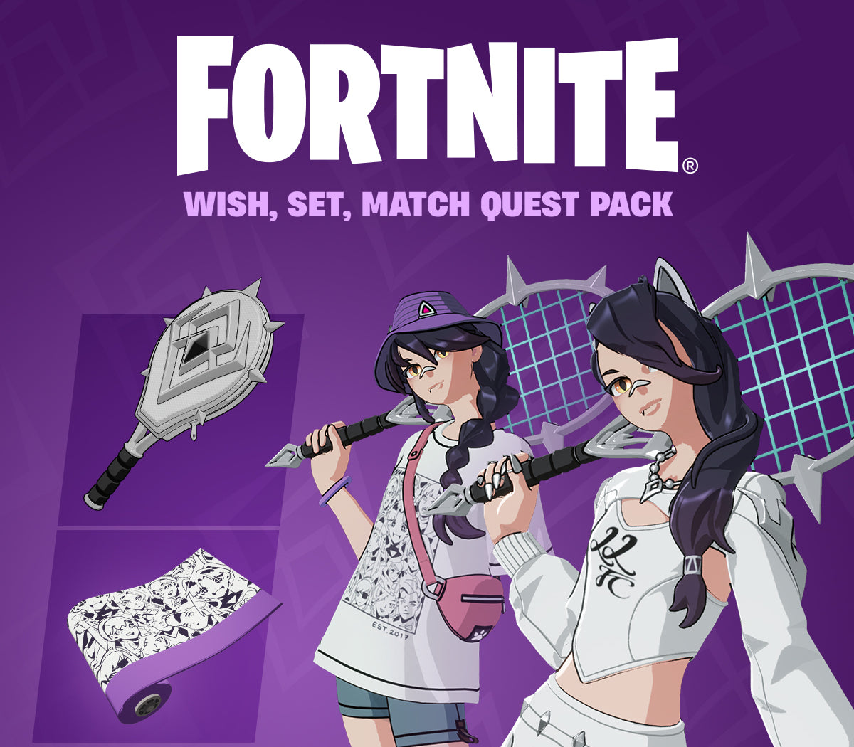Fortnite - Wish, Set, Match Quest Pack DLC AU XBOX One - Xbox Series X|S CD Key