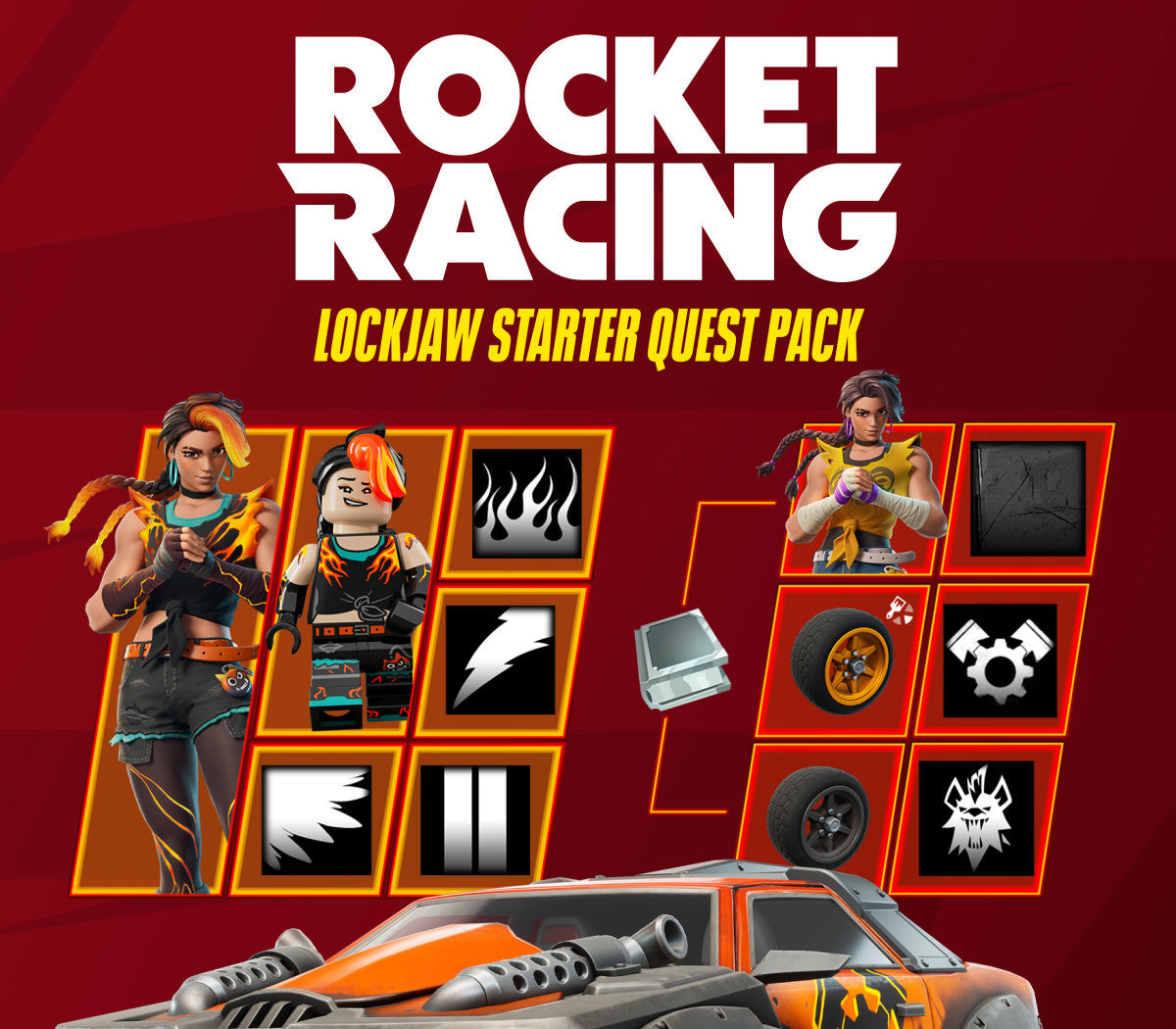 Fortnite - Lockjaw Starter Quest Pack DLC ZA XBOX One - Xbox Series X|S CD Key