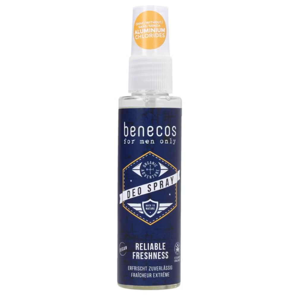 Benecos Kun for menn Deodorant Spray 75 ml