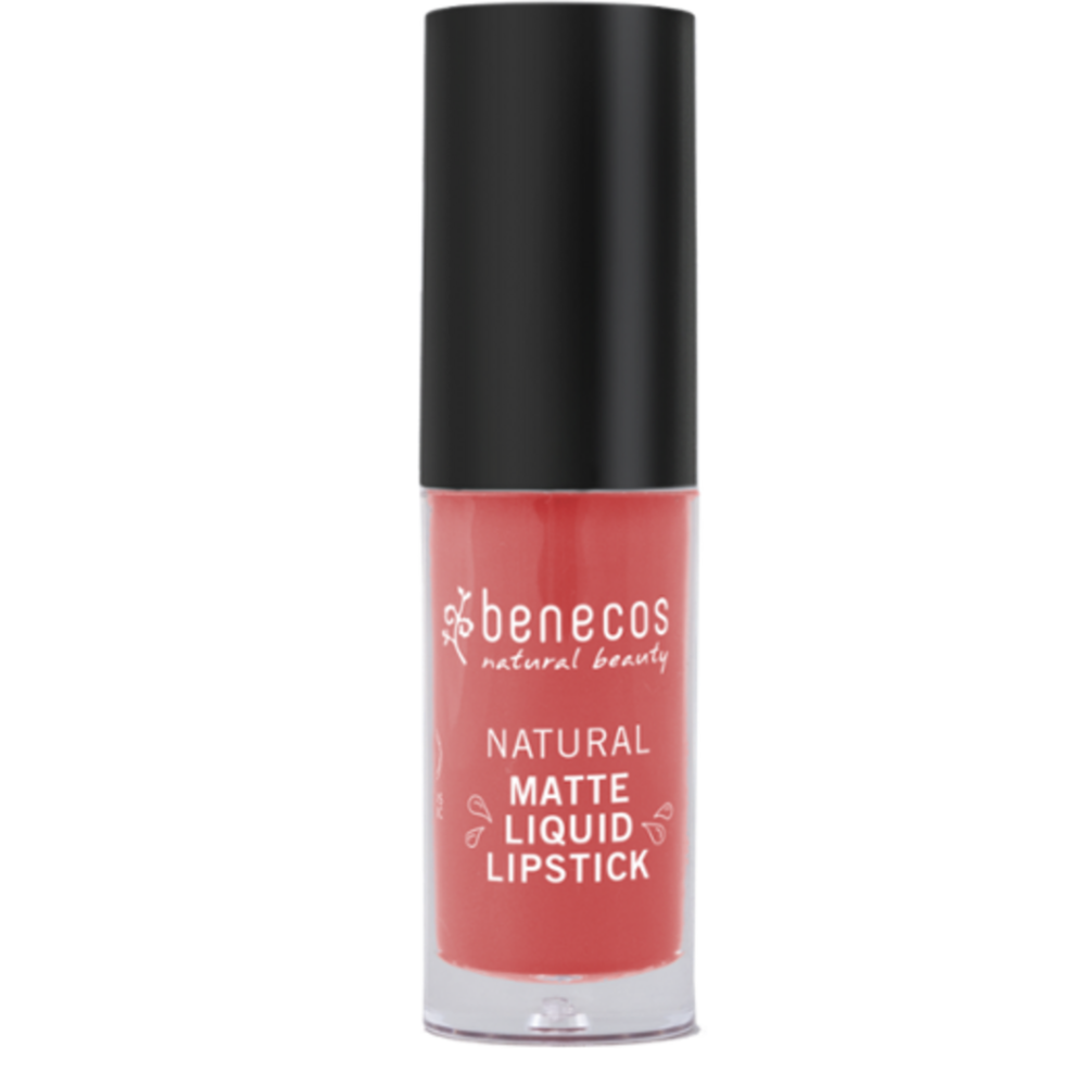 Benecos Natural Matte Liquid Lipstick Coral Kiss (5 ml)