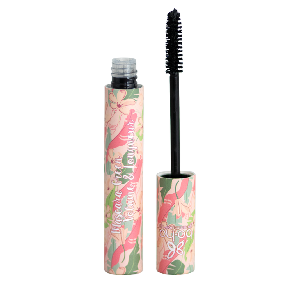 Boho Mascara Romance Volum și lungime flori 01 Negru (8 ml)
