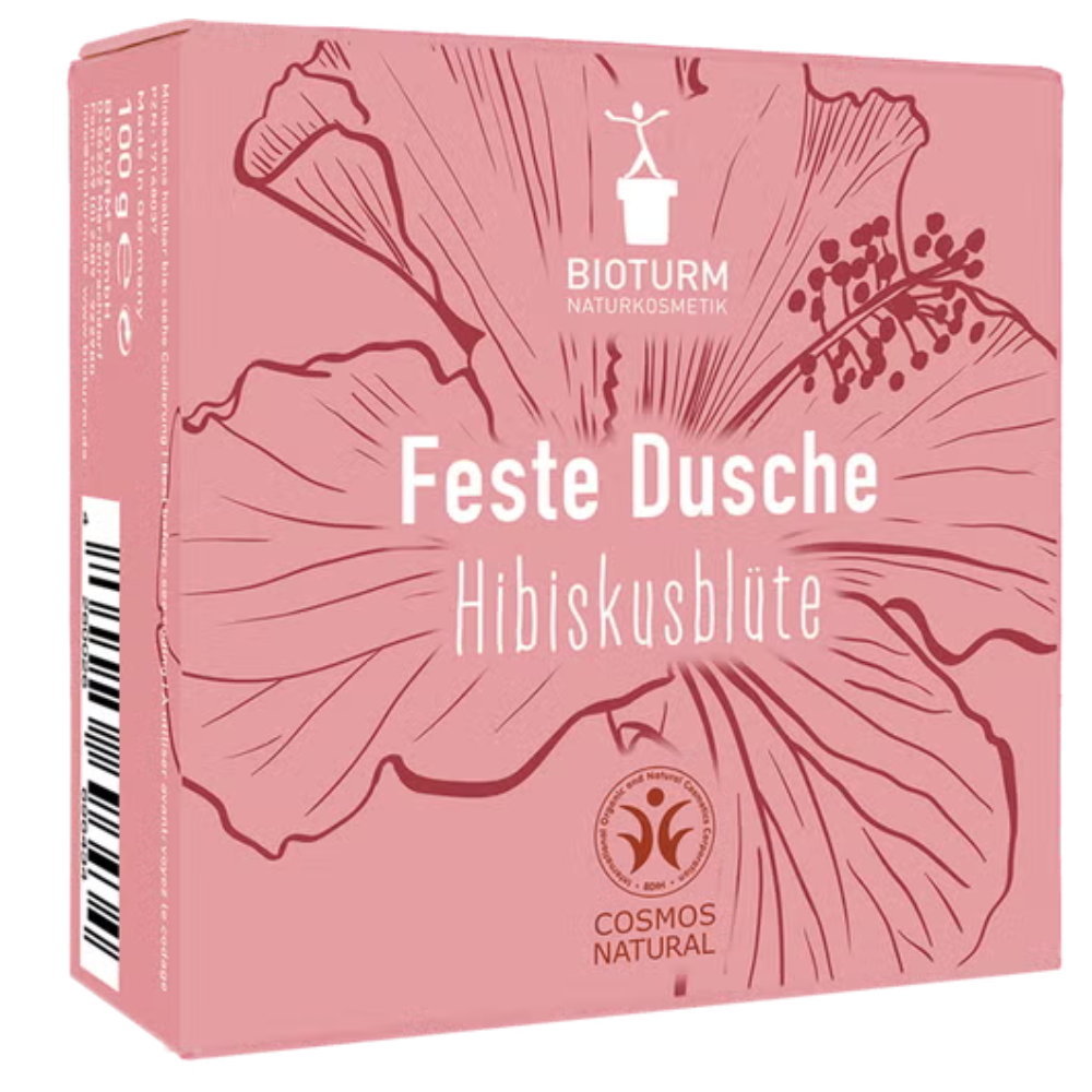 Bioturm Solid dusjgelé med hibiskusblomster nr.137 100 g