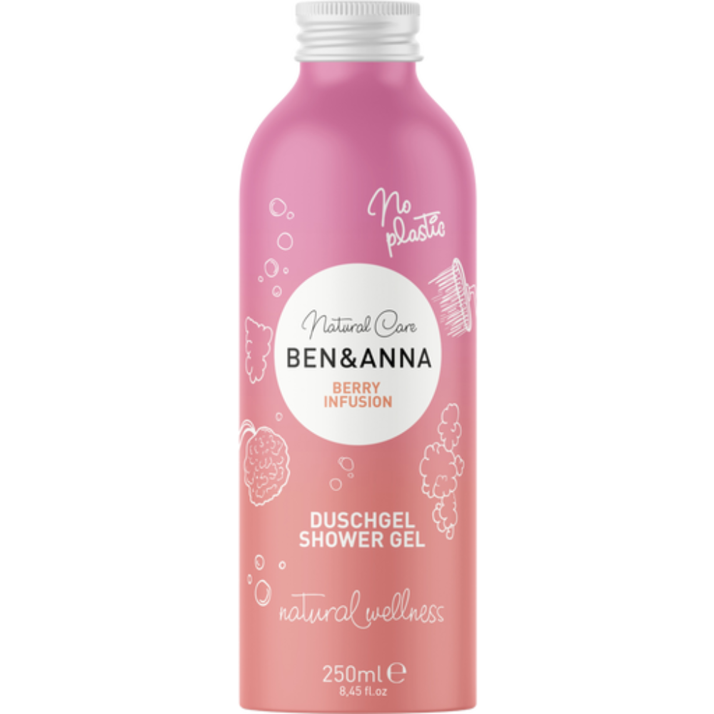 Ben & anna Beeren-Infusion-Duschgel 250 ml