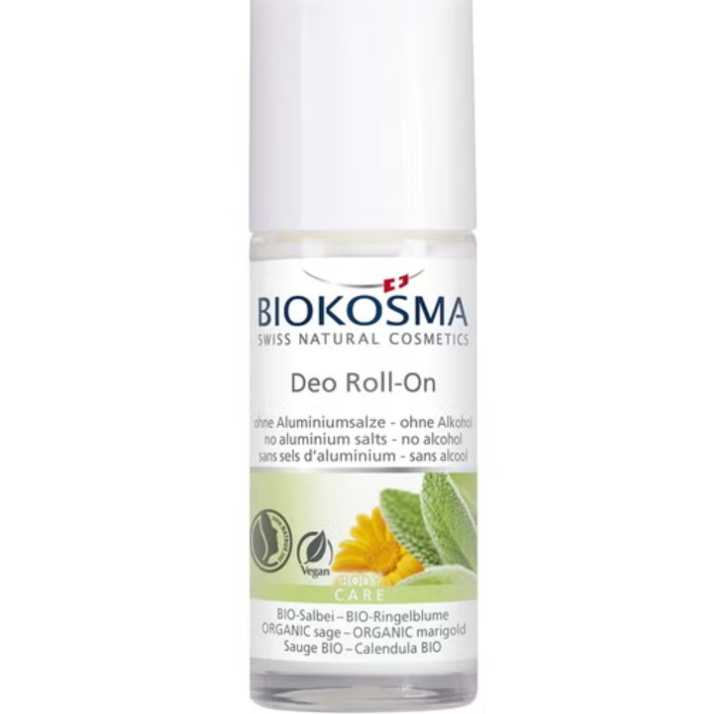 Biokosma Roll-On Deodorant Ekologisk Salvia och Ekologisk Calendula 50 ml