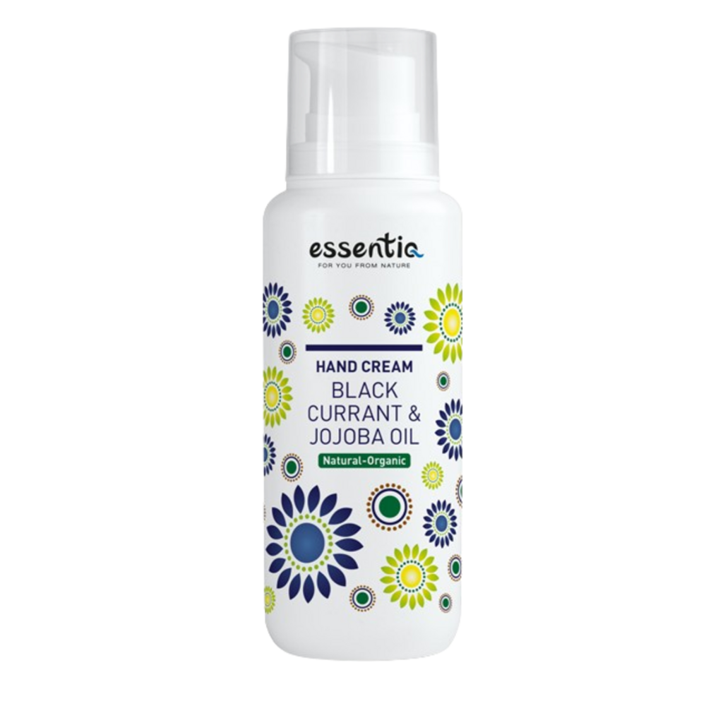 Essentiq Handcreme mit schwarzer Johannisbeere und Jojobaöl, 200 ml
