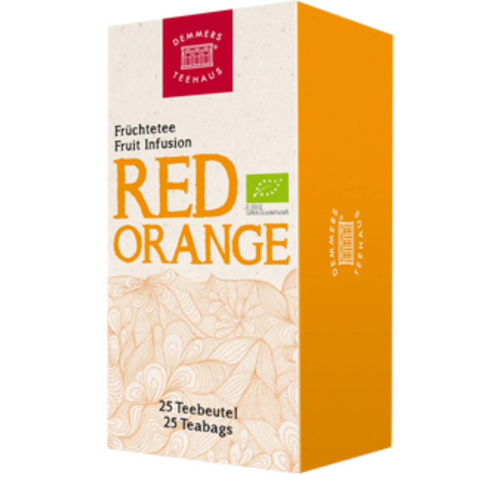 Demmers teehaus Ceai de plante organice cu portocale sanguine Quick-T 75 g