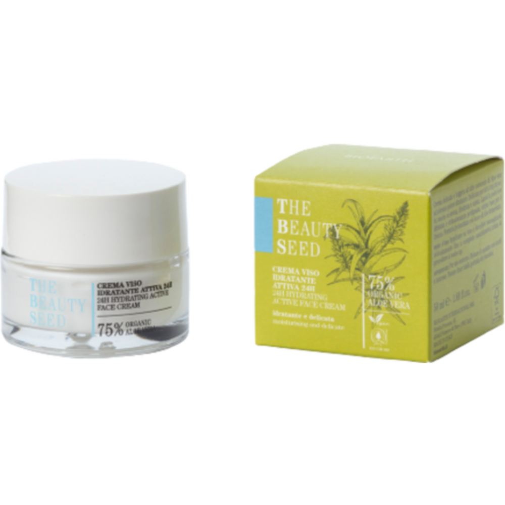 Bioearth TO BEAUTY SEED Aktywny nawilżający krem do twarzy 24h 50 ml