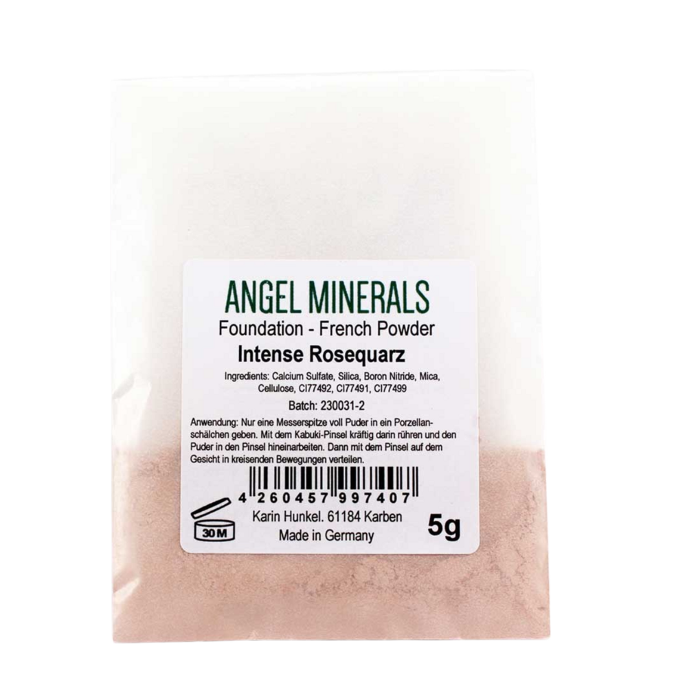 Angel minerals French Powder Foundation Refill Intense Rosequarz (5g)