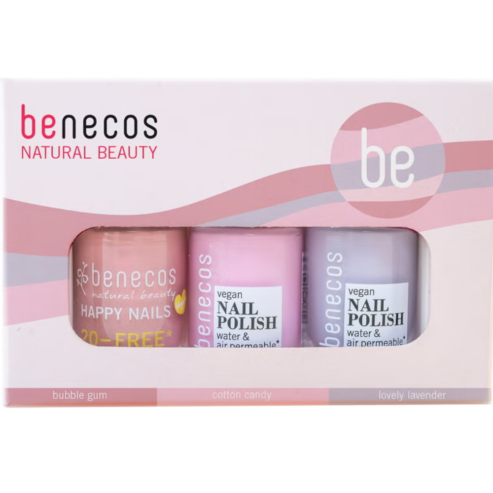 Benecos Coffret de vernis à ongles Pretty in Nail Polish Pastel