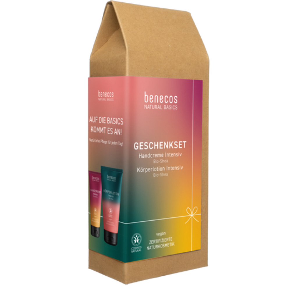 Benecos Natural Basics Intensiv - Handkräm och Body Lotion Set