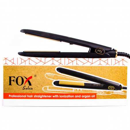 FOX Salsa - hair straightener with ionization and straighteners with argan oil
