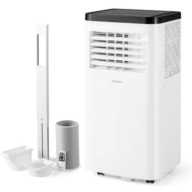 8000/10000 BTU Portable Air Conditioner with Fan and Dehumidifier - AC-8000 BTU
