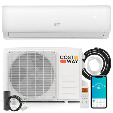 Wifi Enabled Mini Split Air Conditioner - 11500 BTU-9.5 HSPF2