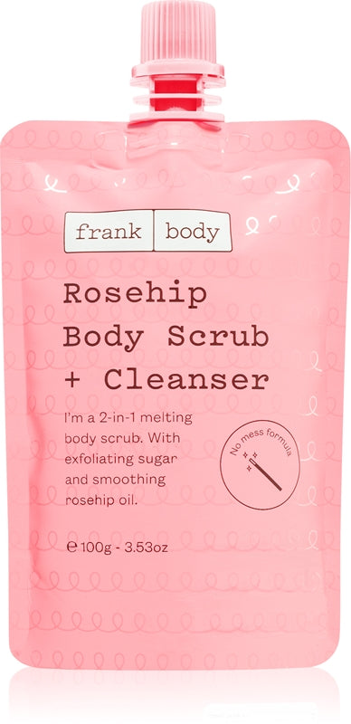Frank Body Rosehip exfoliating body cleanser 2 in 1 100 g