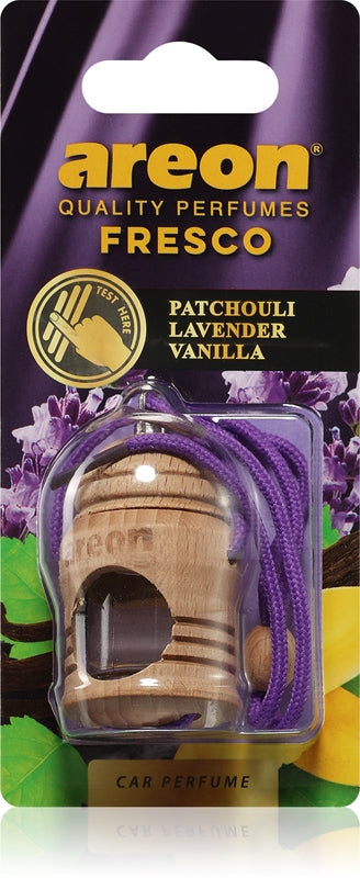 Areon Fresh Patchouli Lavender Vanilla Car Air Freshener 4ml