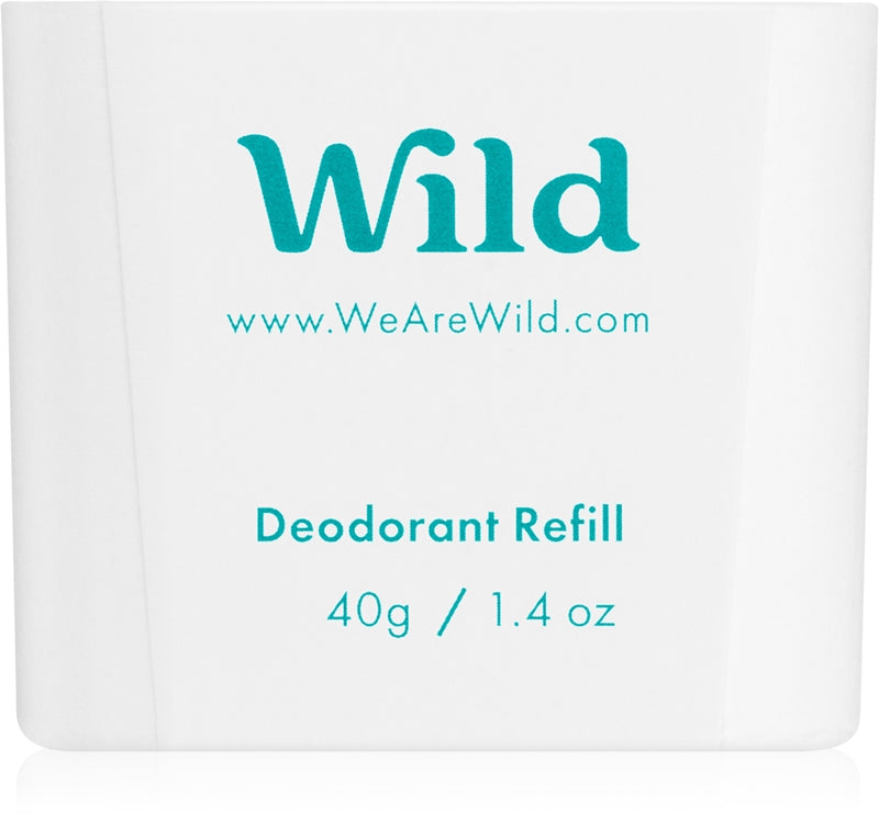 Wild Fresh Dezodorant w sztyfcie Cotton & Sea Salt dla mężczyzn, wkład 40 g