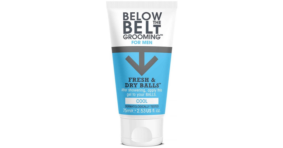 Below the Belt Grooming Fresh & Dry Balls Gift Cool intimdeodorant til mænd 75 ml