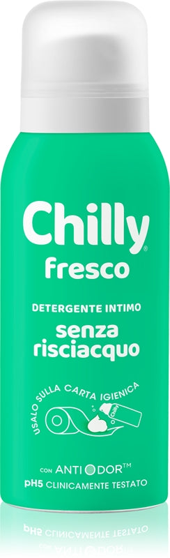 Chilly Fresh Spumă de curățare revigorantă fără clătire pentru igienă intima 100 ml