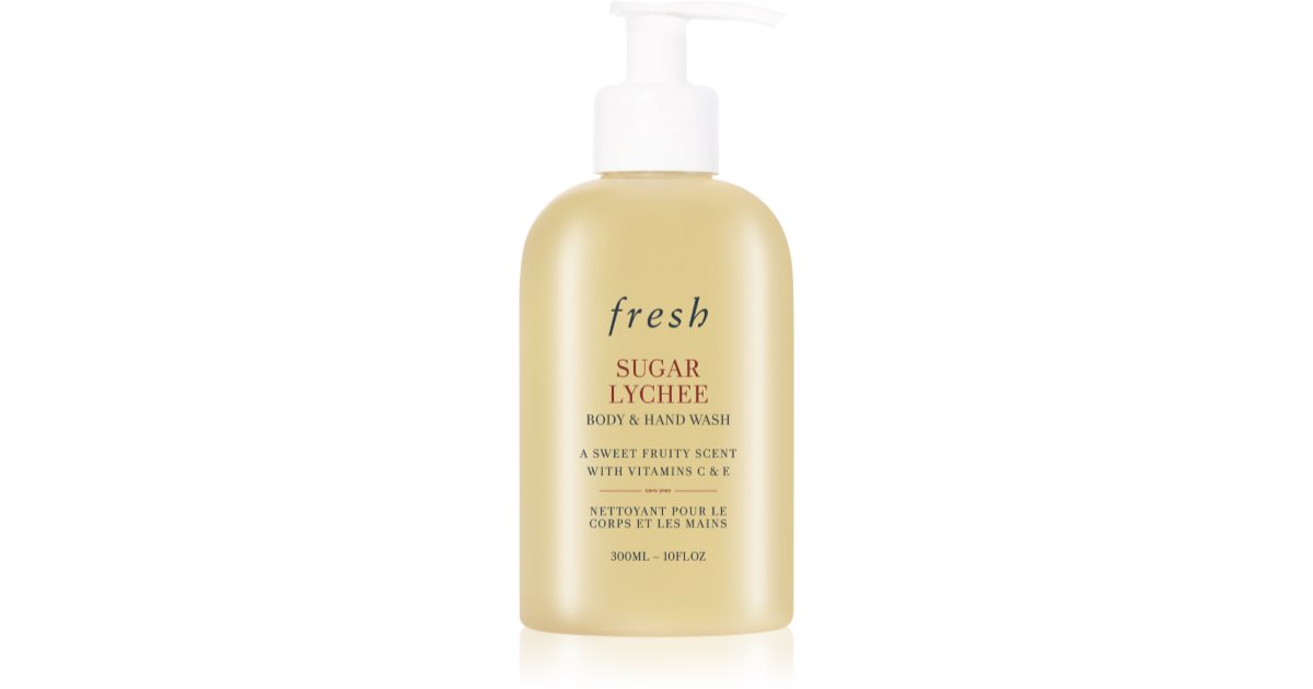duschtvål Fresh Sugar Lychee Hand and Body Cleanser 300 ml