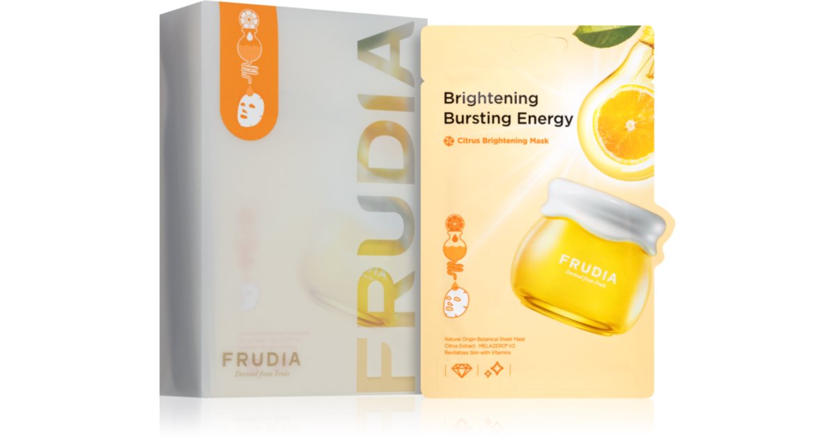 Frudia Citrus Illuminating Face Mask I Stoff 10X20 Ml