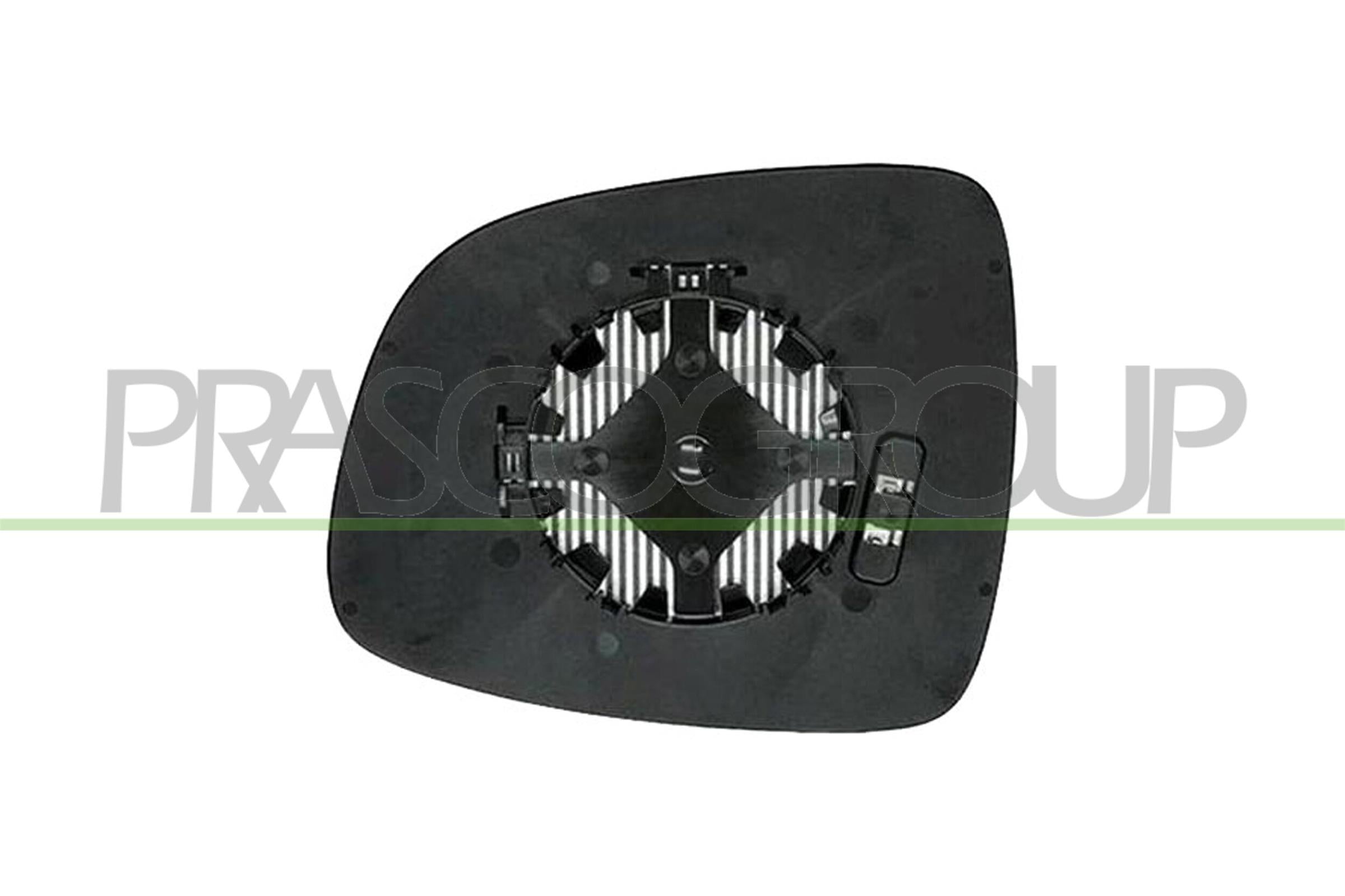 Mirror Glass, exterior mirror PRASCO FT3607514