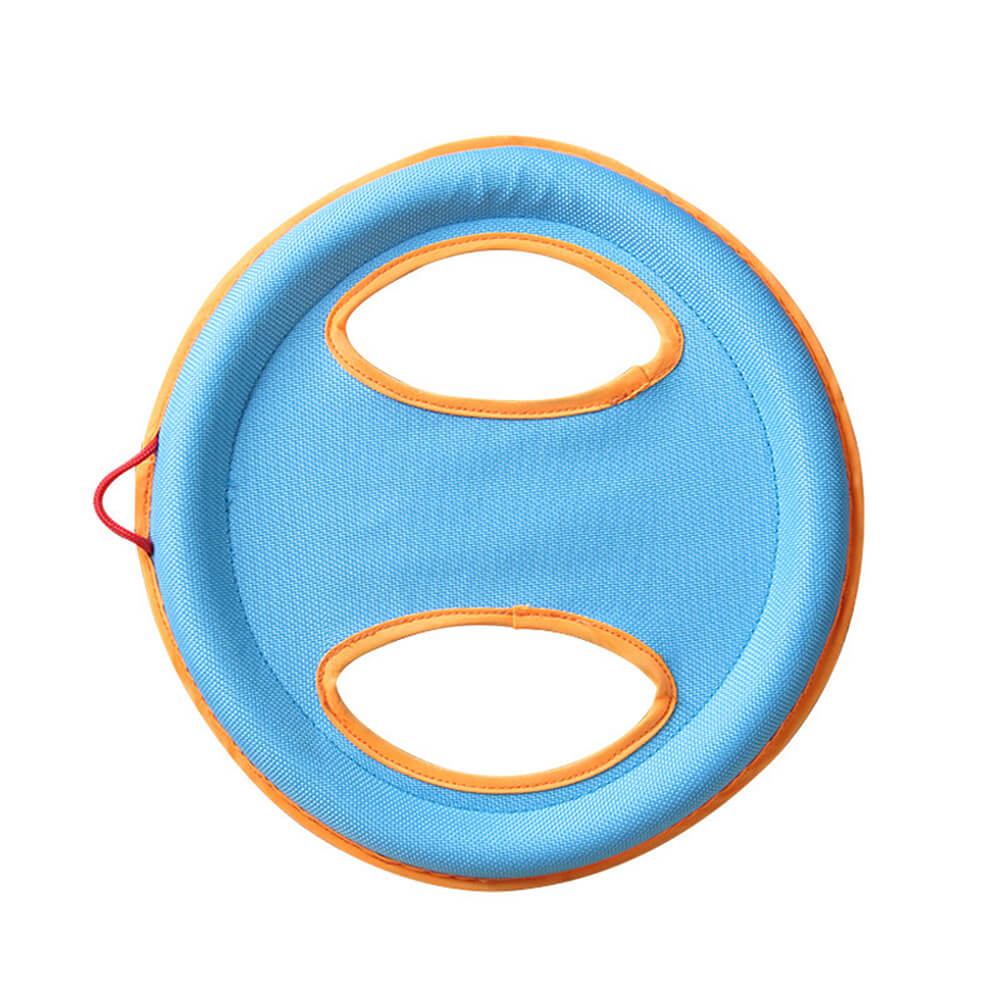 Outdoor Interactive Dog Toy Durable Oxford Cloth Dog Frisbee, Frisbee - C