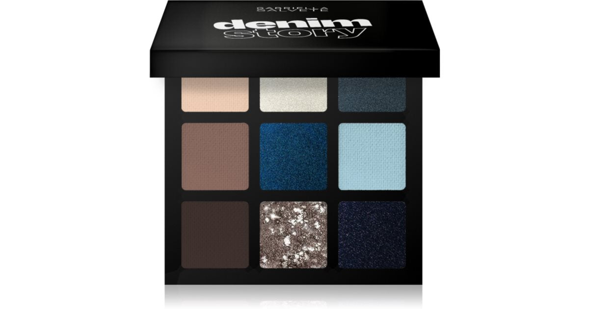 Gabriella salvete Lidschatten-Palette Denim Story – Hochpigmentierte Lidschatten-Palette 34 g