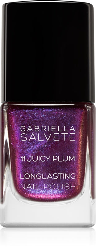 Gabriella salvete Long Nail Polish (Nagellack) 11 ml - Nyans: 11 Juicy Plommon