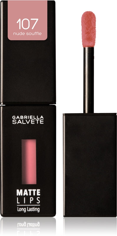 Gabriella salvete Matte Liquid Lipstick 4 ml 107 Nude Souffle
