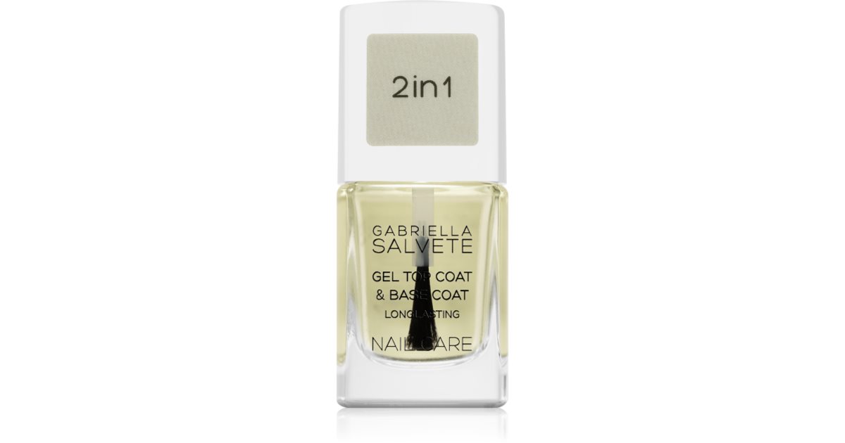 Gabriella salvete GEel 2in1 Top and Base Coat Nagelgel Top Coat