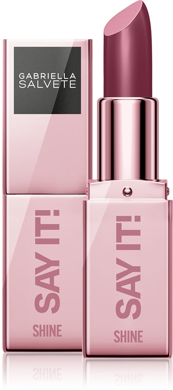Gabriella salvete Säg det! Shine Lipstick - Mjukt och sammetslent läppstift 3,8 g 03
