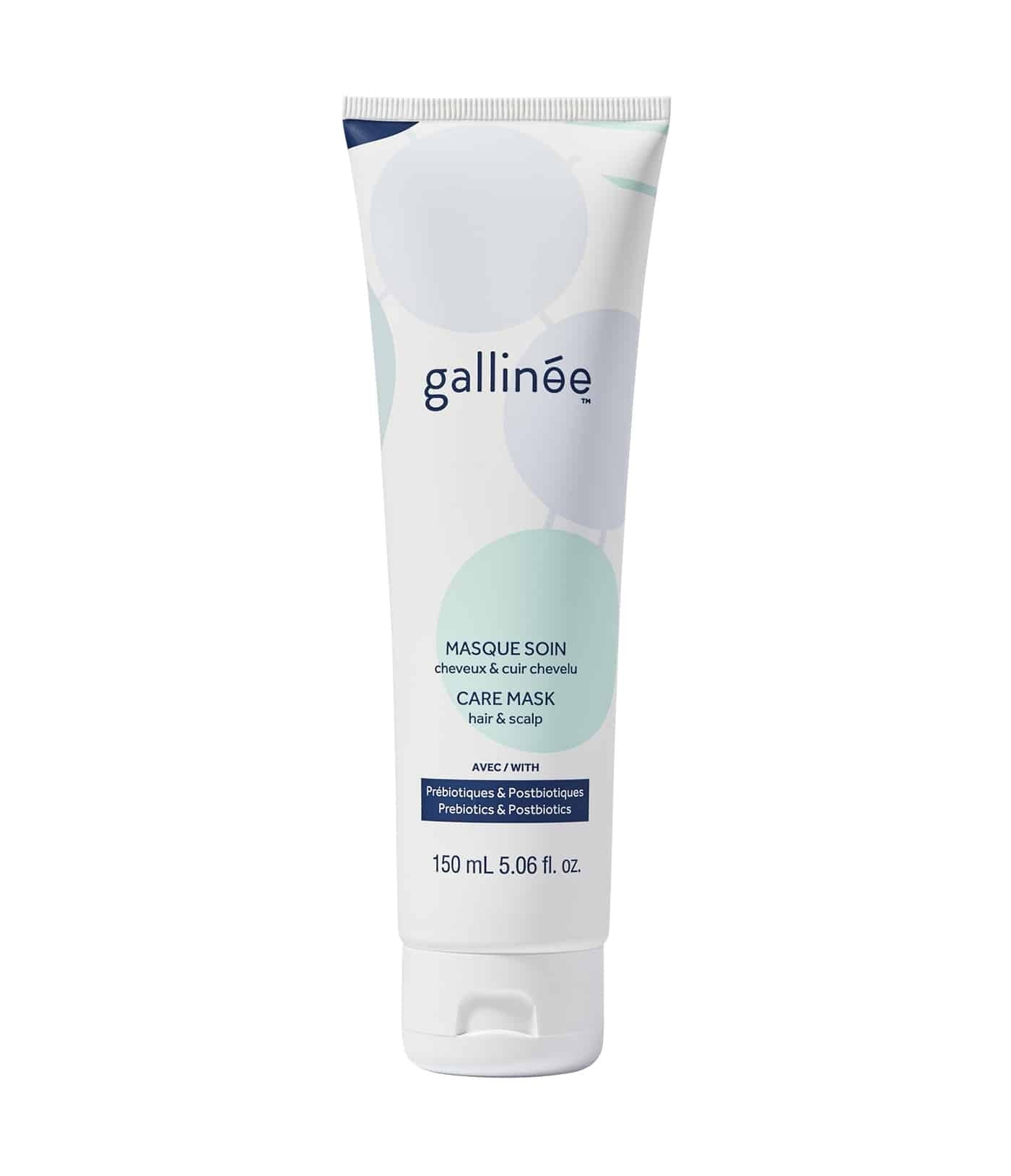 Gallinee Hårpleje Prebiotika og Postbiotika Treatment Cream Mask Nærende 150 ml