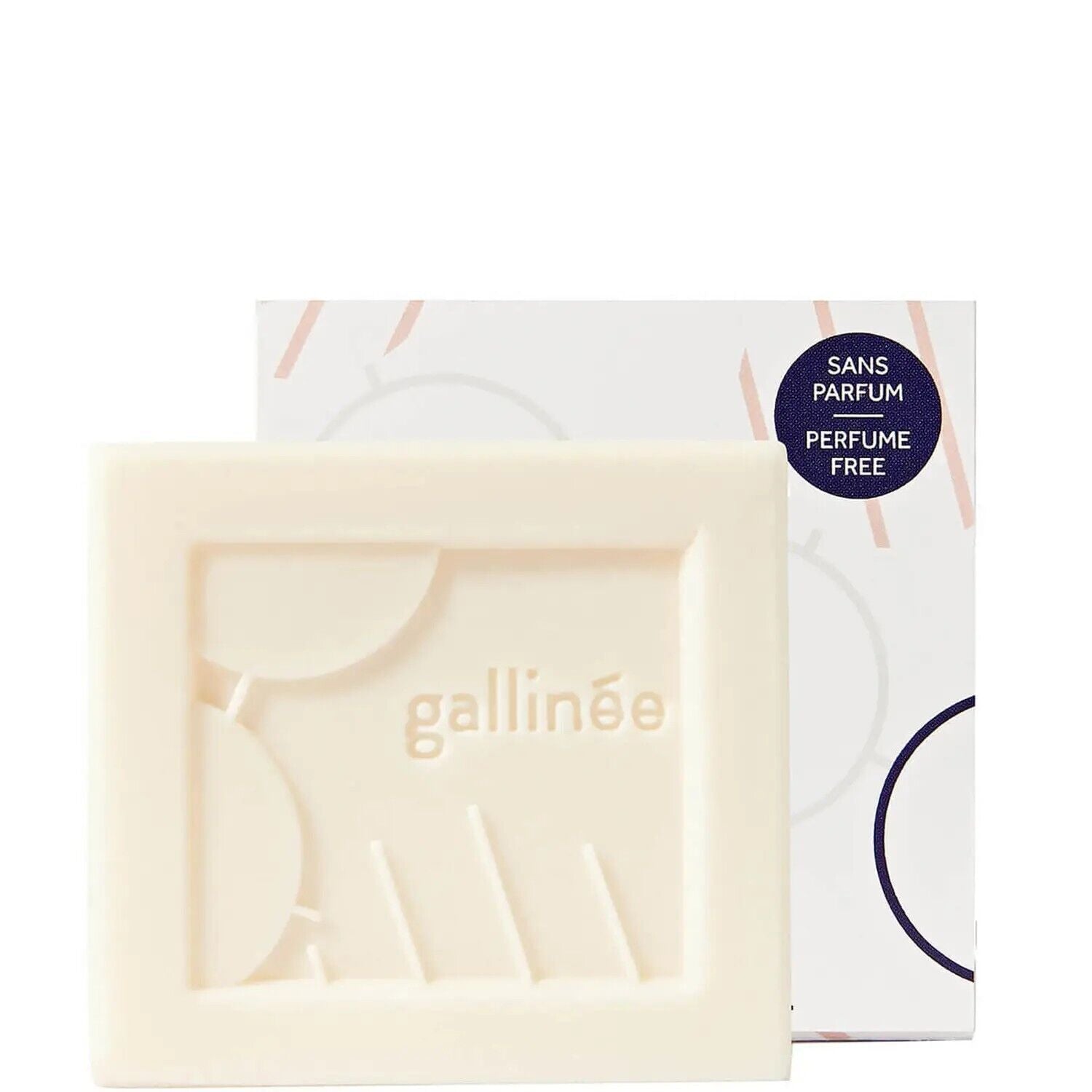 Gallinee Microbiome Skincare Unscented Soothing Solid Cleanser for Face and Body 100g