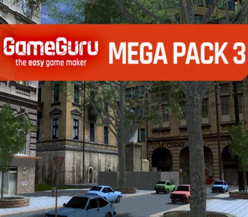 GameGuru - Mega Pack 3 DLC EU Steam CD Key