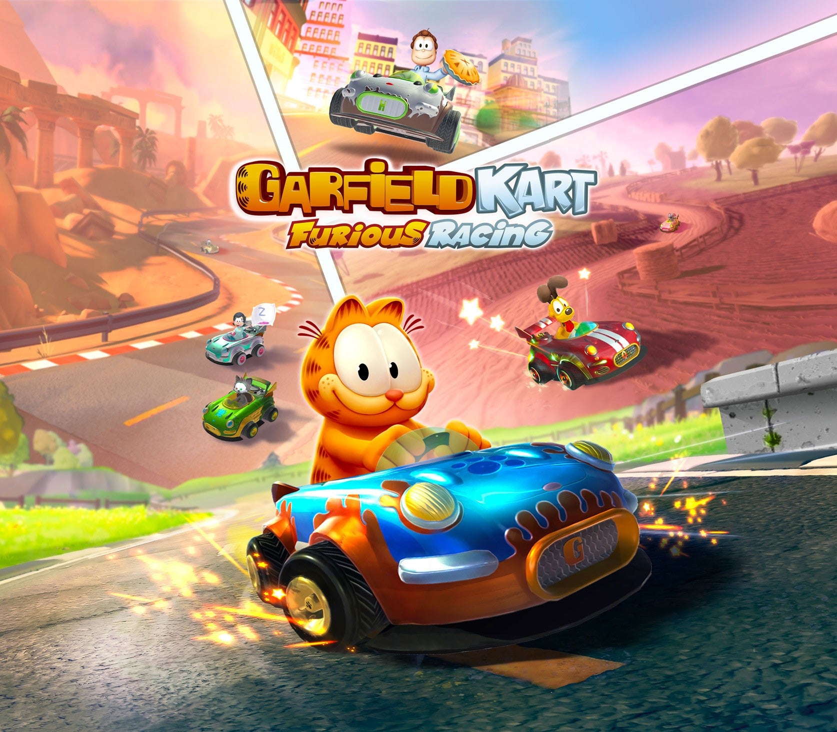 Garfield Kart Furious Racing EU Nintendo Switch CD Key