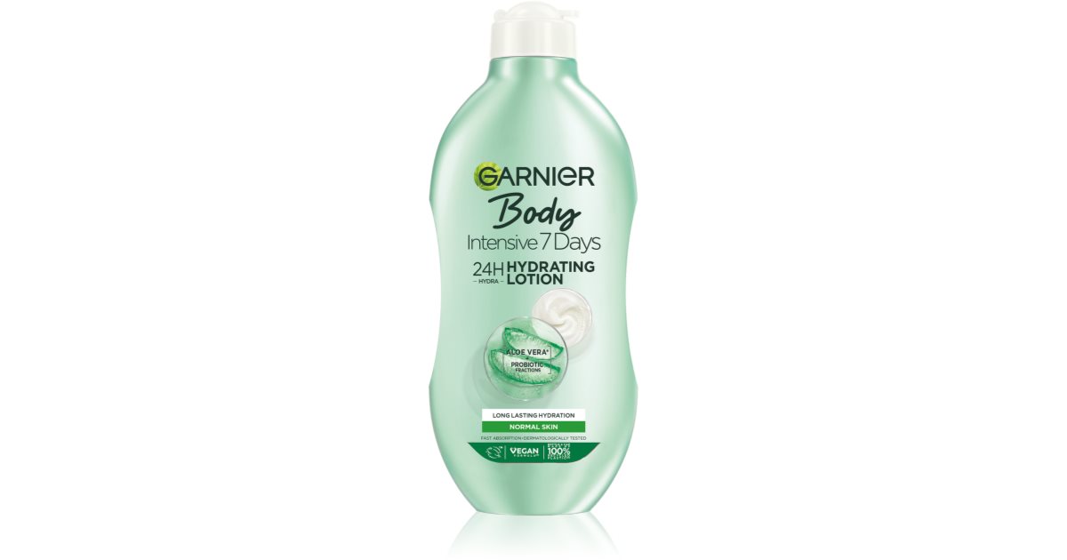 Moisturizing body lotion with aloe vera (intensive 7 days) - Volume: 400 ml
