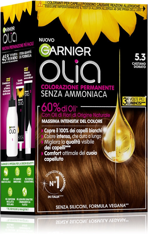 Garnier Olia Permanent fargelegging Gyldenbrun N 5_3