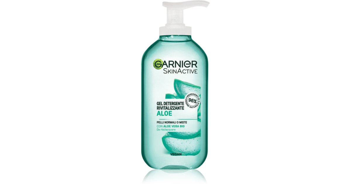 Garnier hud revitaliserende aktiv rensegel 200 ml aloe vera