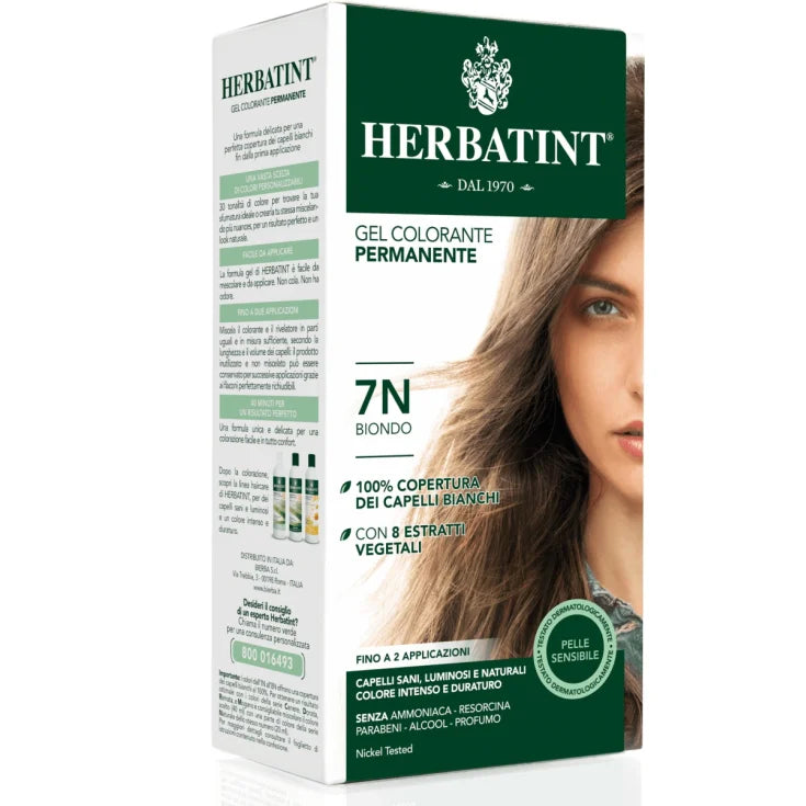 Permanent fargegel 7N blond Herbatint 170 ml