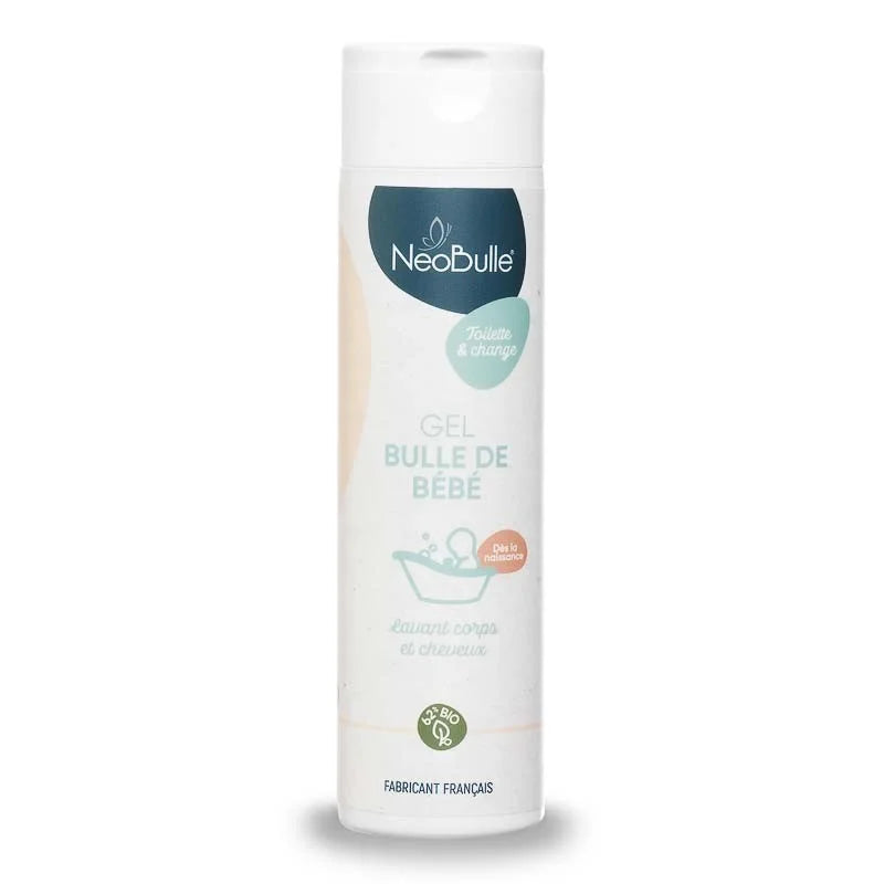 Neobulle Toilette und Babywechsel Bubble Körper- und Haarreinigungsgel 200 ml