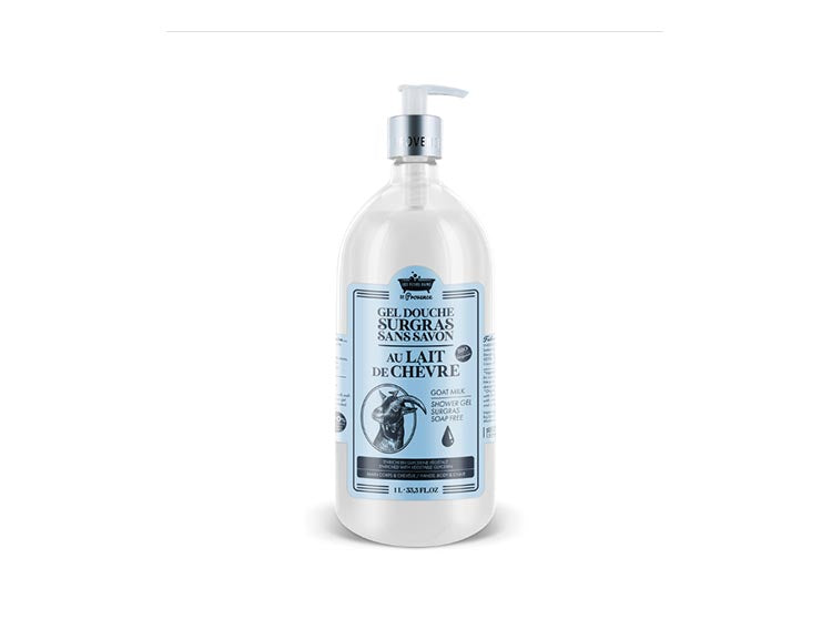 Les Petits Bains de Provence Ekologisk getmjölk duschgel 1L