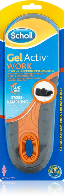 Scholl Plantillas de trabajo GelActiv Insole (1 par)