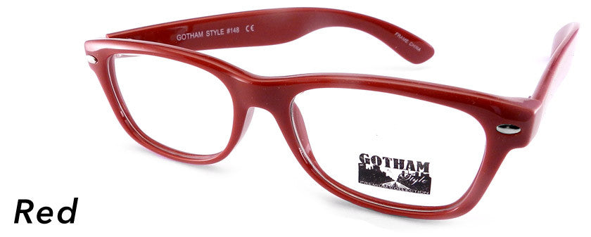 Smilen Eyewear Gotham Premium GothamStyle 148* Eyeglasses, Red