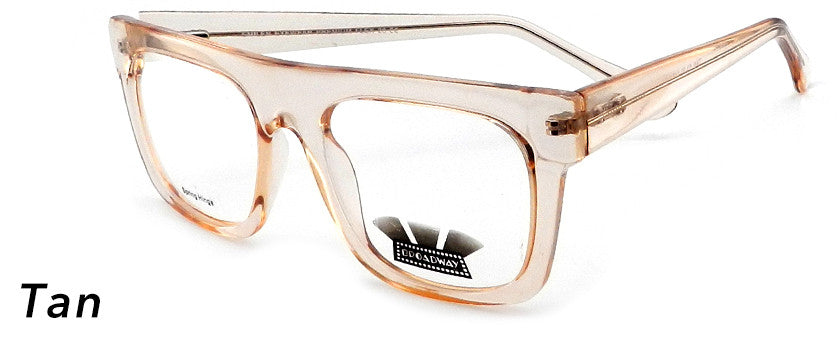 Smilen Eyewear Broadway Broadway Flex+ 26 Eyeglasses, Tan
