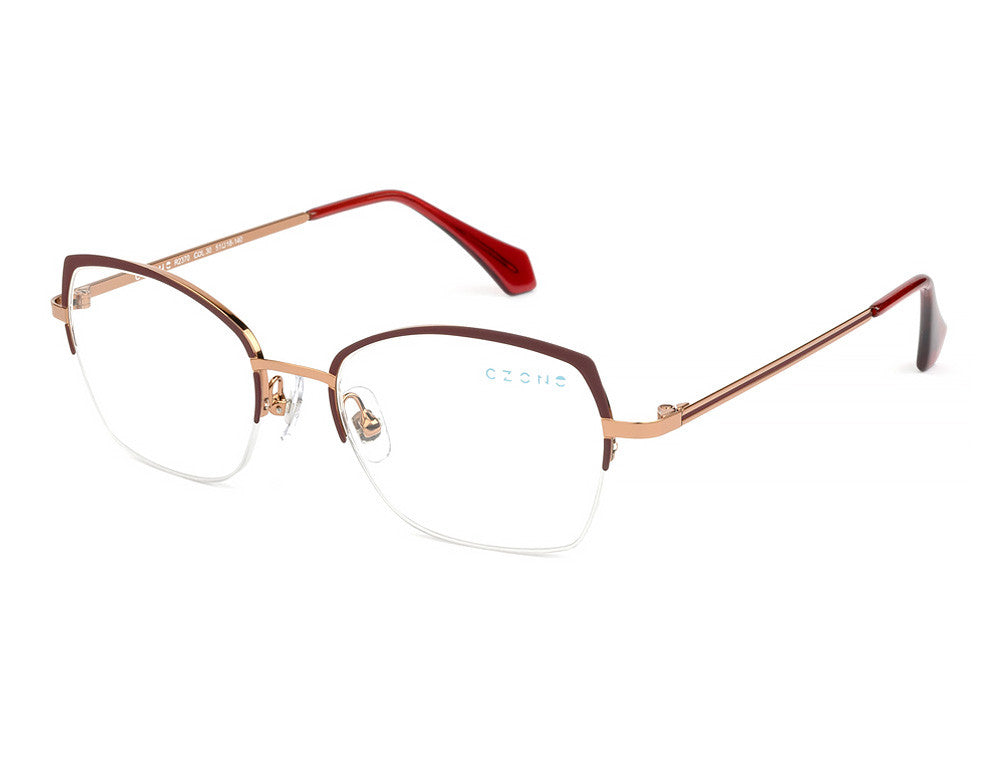 C-Zone R2370 Ladies Eyeglasses, C-30 Wine-Rose Gold