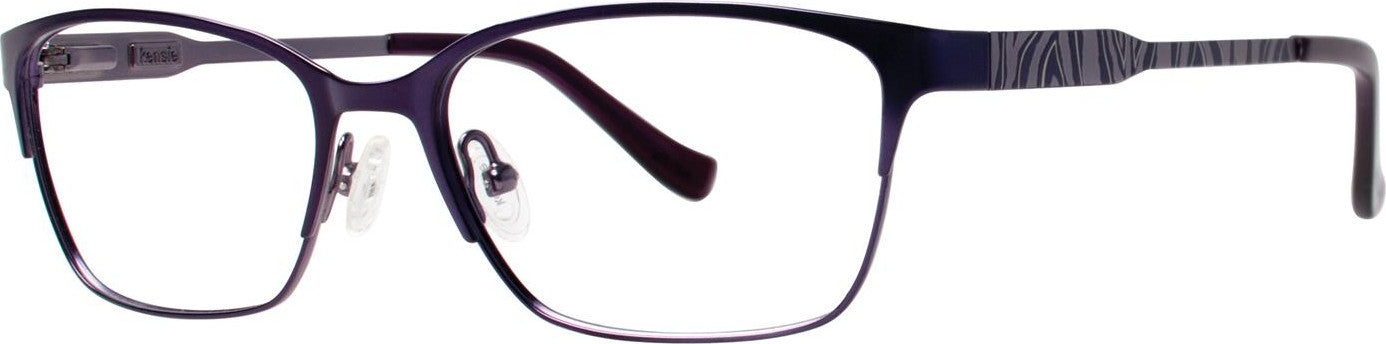 Kensie Eyewear Wild Ladies Eyeglasses, Purple